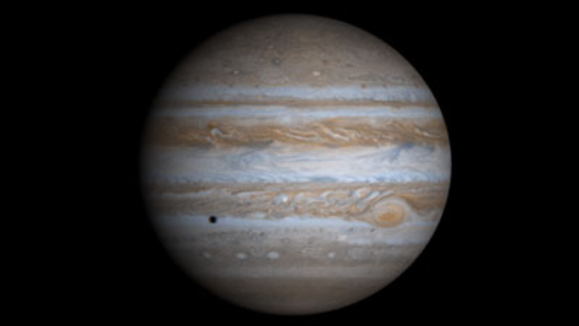 High resolution globe of Jupiter