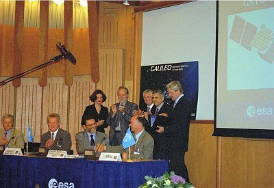 Contracts signed for the development of GSTB satellites