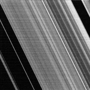 Inner part of Cassini Division, Saturn's rings