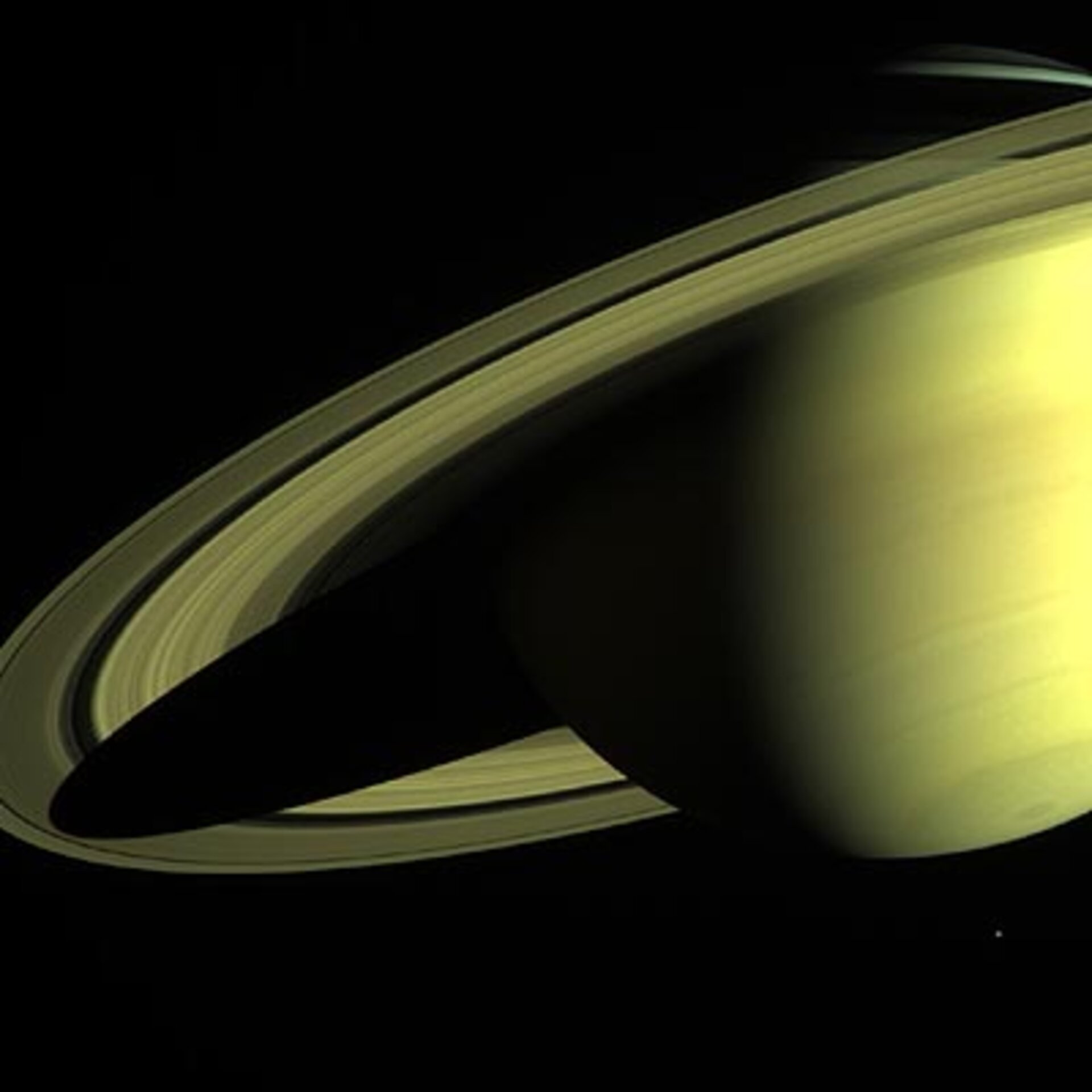 Aufnahme des Saturn vom 16.05.2004 beim Anflug von Cassini
