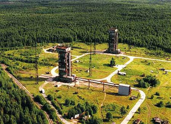 View of Plesetsk cosmodrome