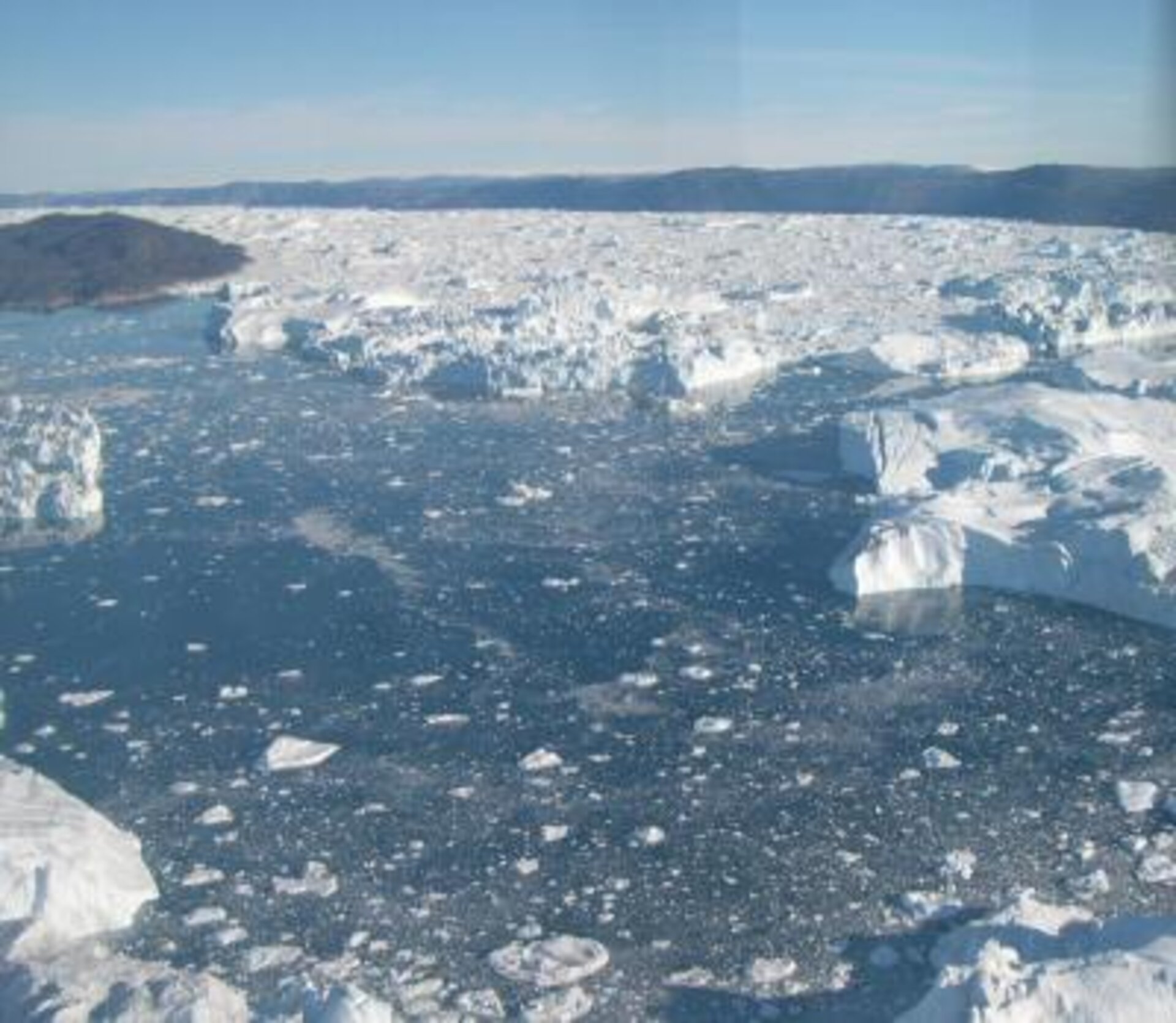 Edge of Greenland ice sheet