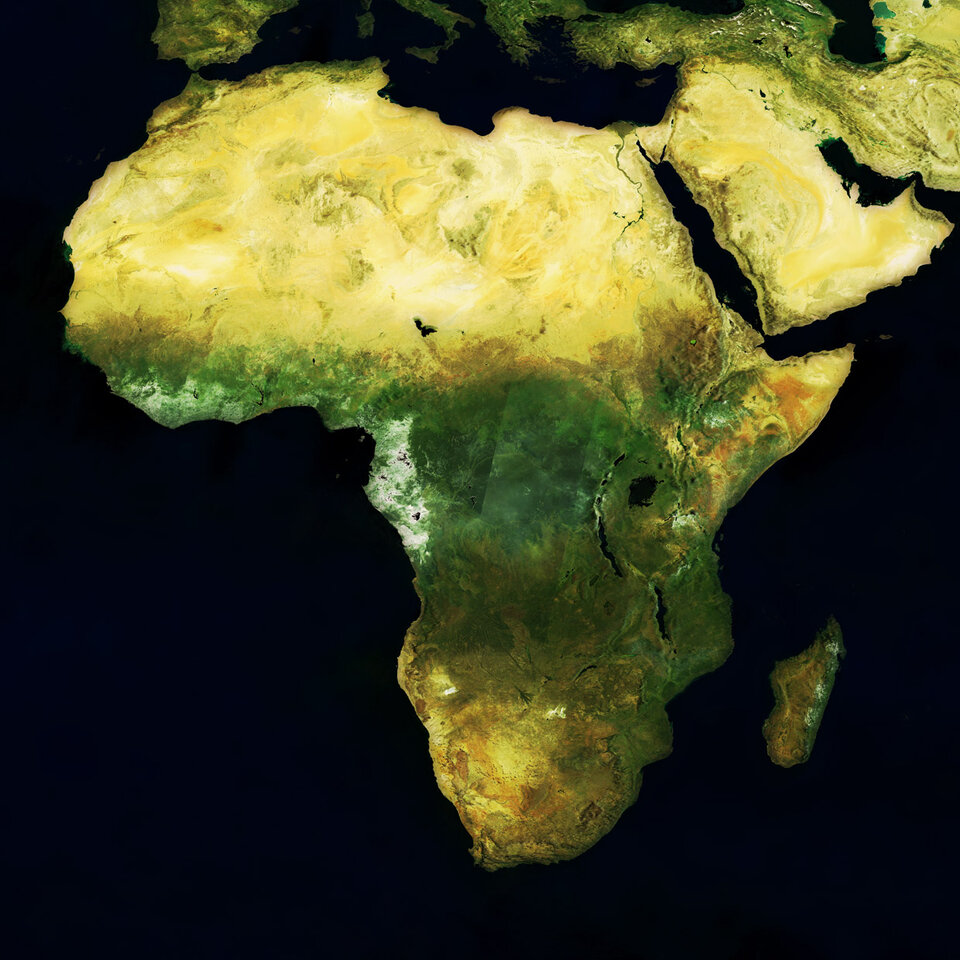 Africa as seen by Envisat
