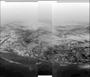 Huygens' view of Titan
