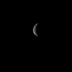 Rosetta's view of the Moon 15:10 UTC