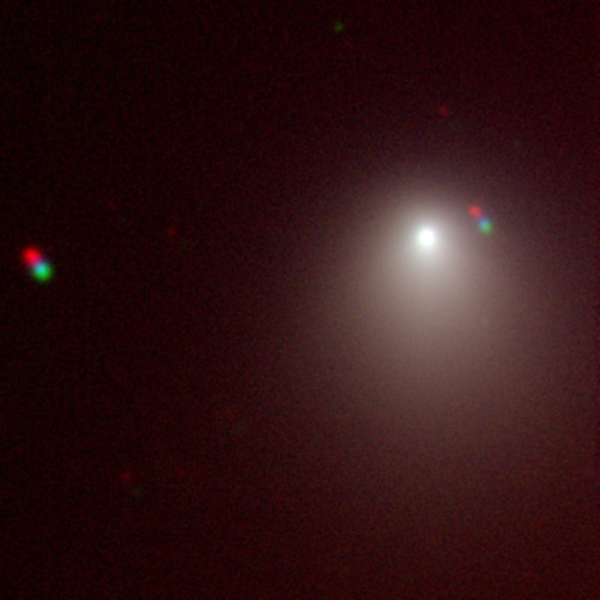 Comet 9P/Tempel 1 as seen by ESO telescope