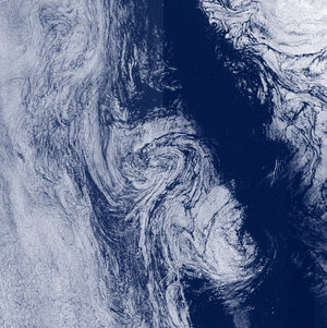 ERS image - North Atlantic