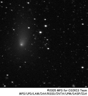 First Rosetta OSIRIS image of Comet 9P/Tempel 1