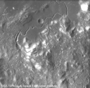 Hadley Rille on the Moon, seen by SMART-1