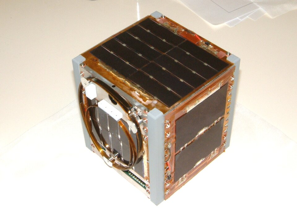 The flight model of CubeSat XI-V