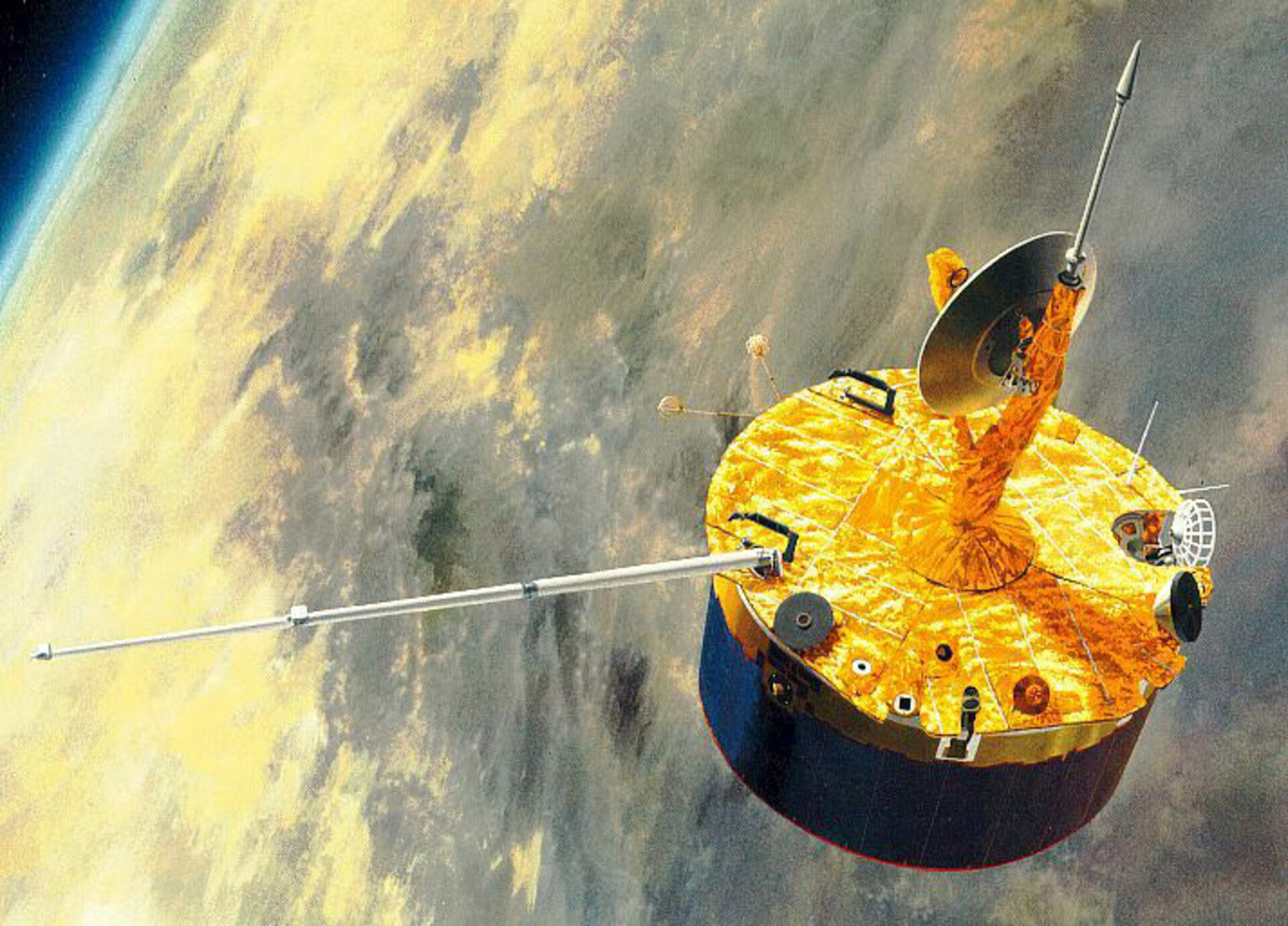 The Pioneer Venus spacecraft