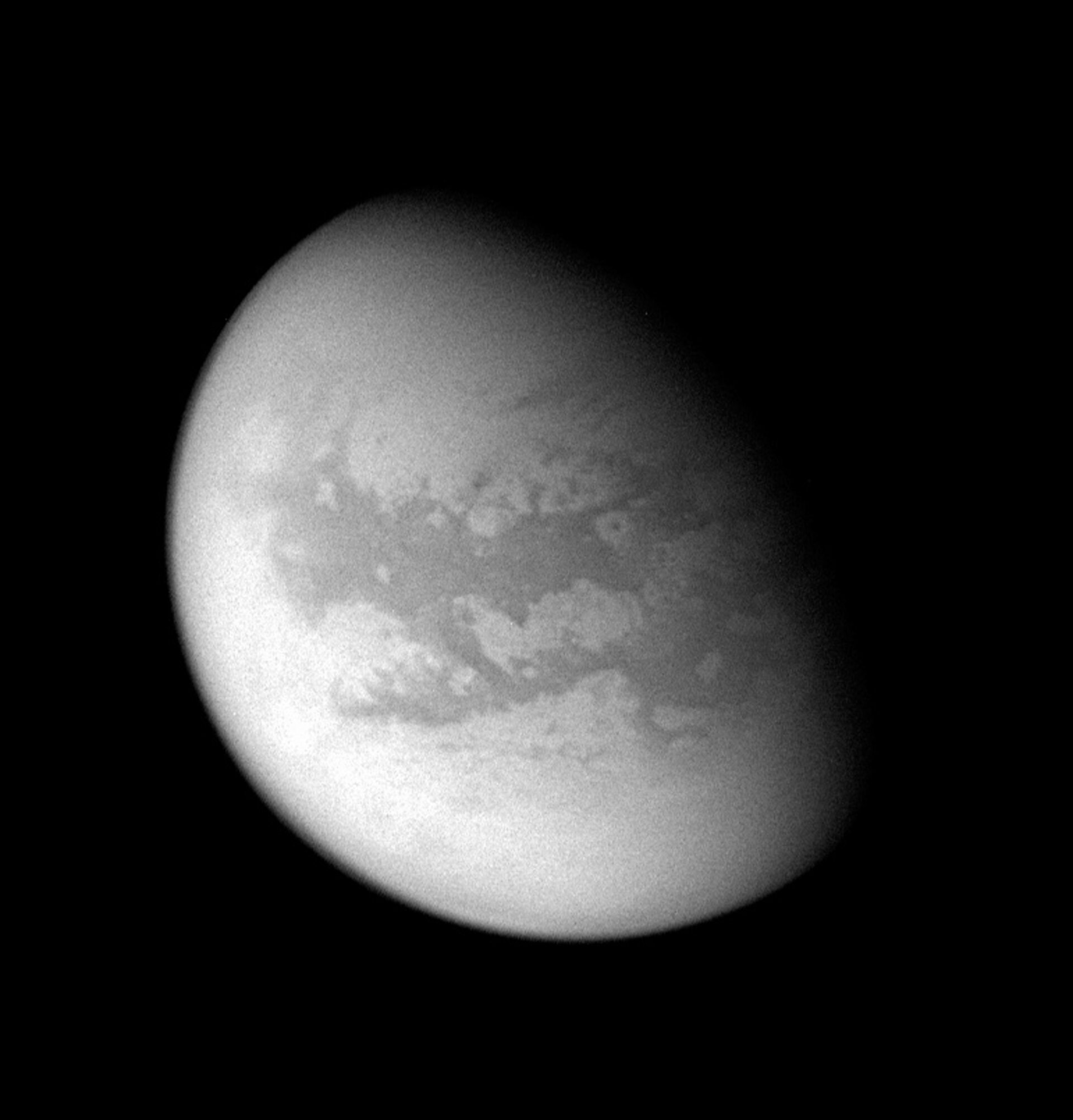 Titan as seen from Cassini's 22 August 2005 flyby