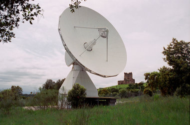 The Villafranca VIL-1, 15m S-band antenna