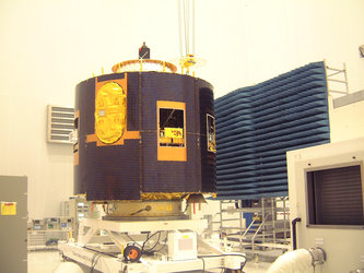 Preparation for MSG-2's antennas connection test