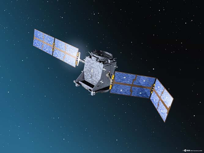 GIOVE-A deploys its solar arrays