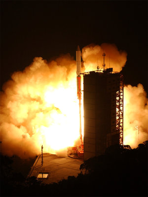 ASTRO-F, now called AKARI, is successfully launched