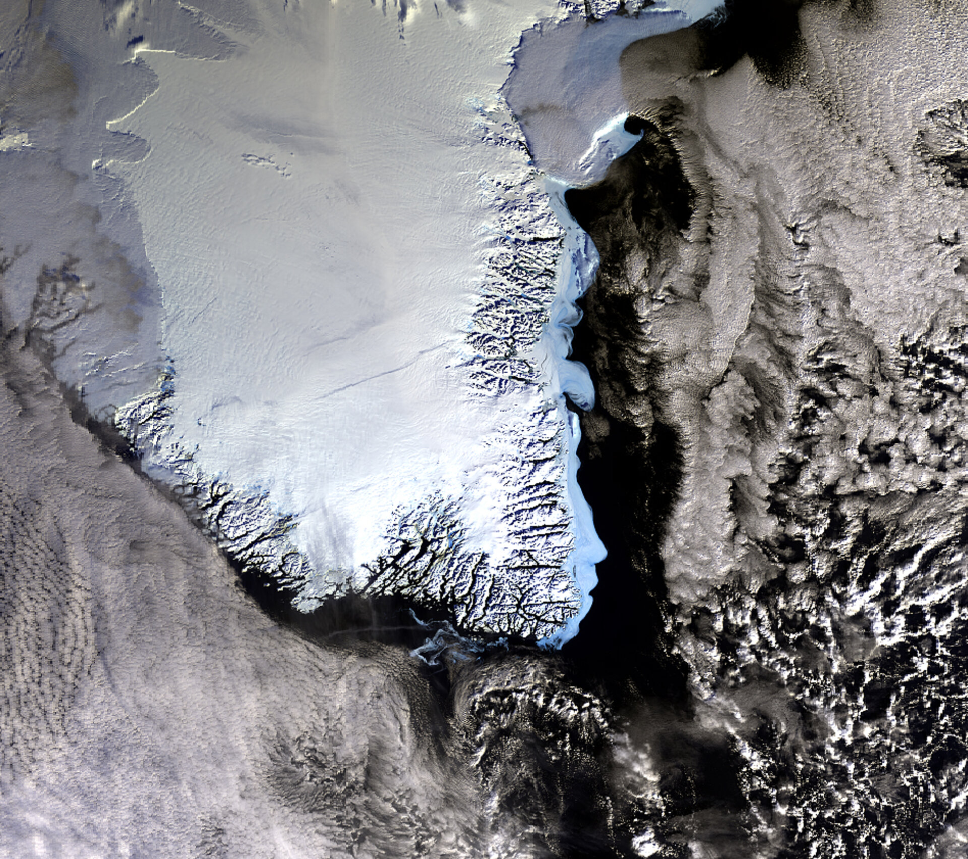 South Greenland as seen by Envisat