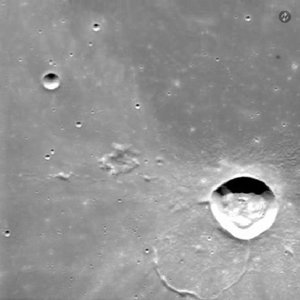 Crater Lichtenberg tracked by SMART-1