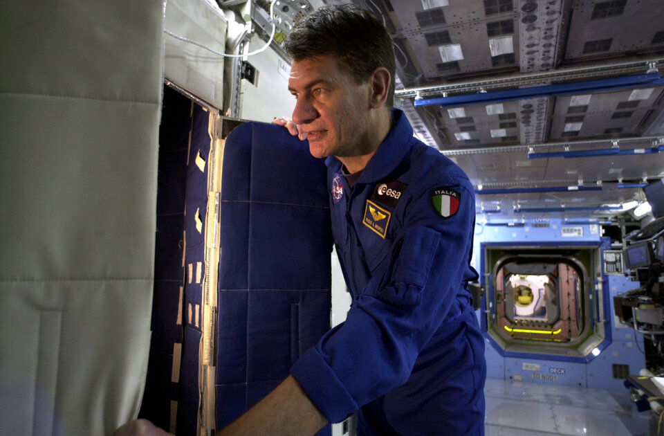 L'astronauta dell'ESA Paolo Nespoli