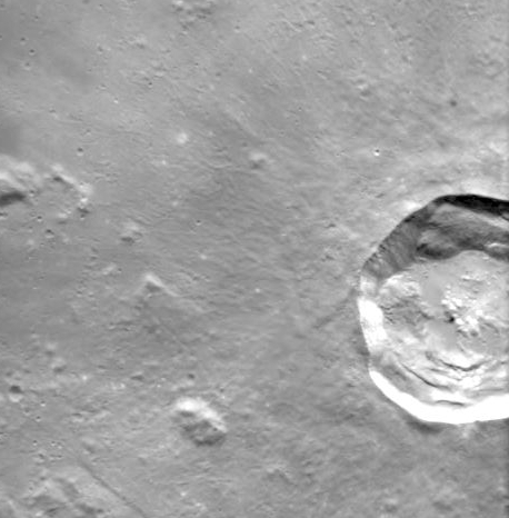 SMART-1 video of Kepler crater