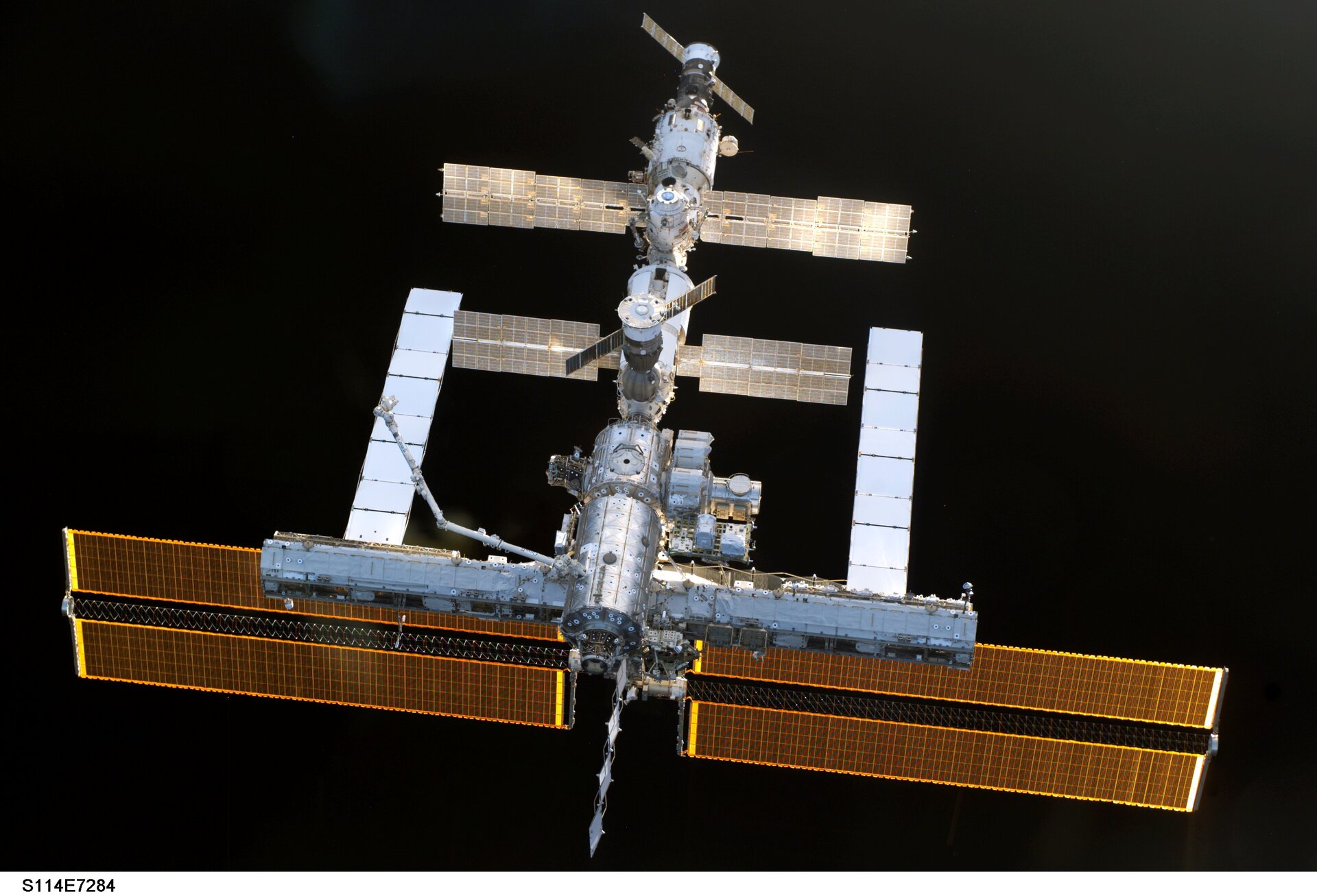 Der Internationalen Raumstation ISS