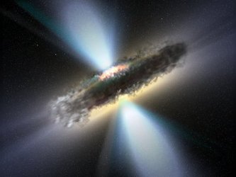 Dust torus around a supermassive black hole