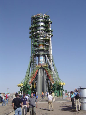 MetOp on the launch pad