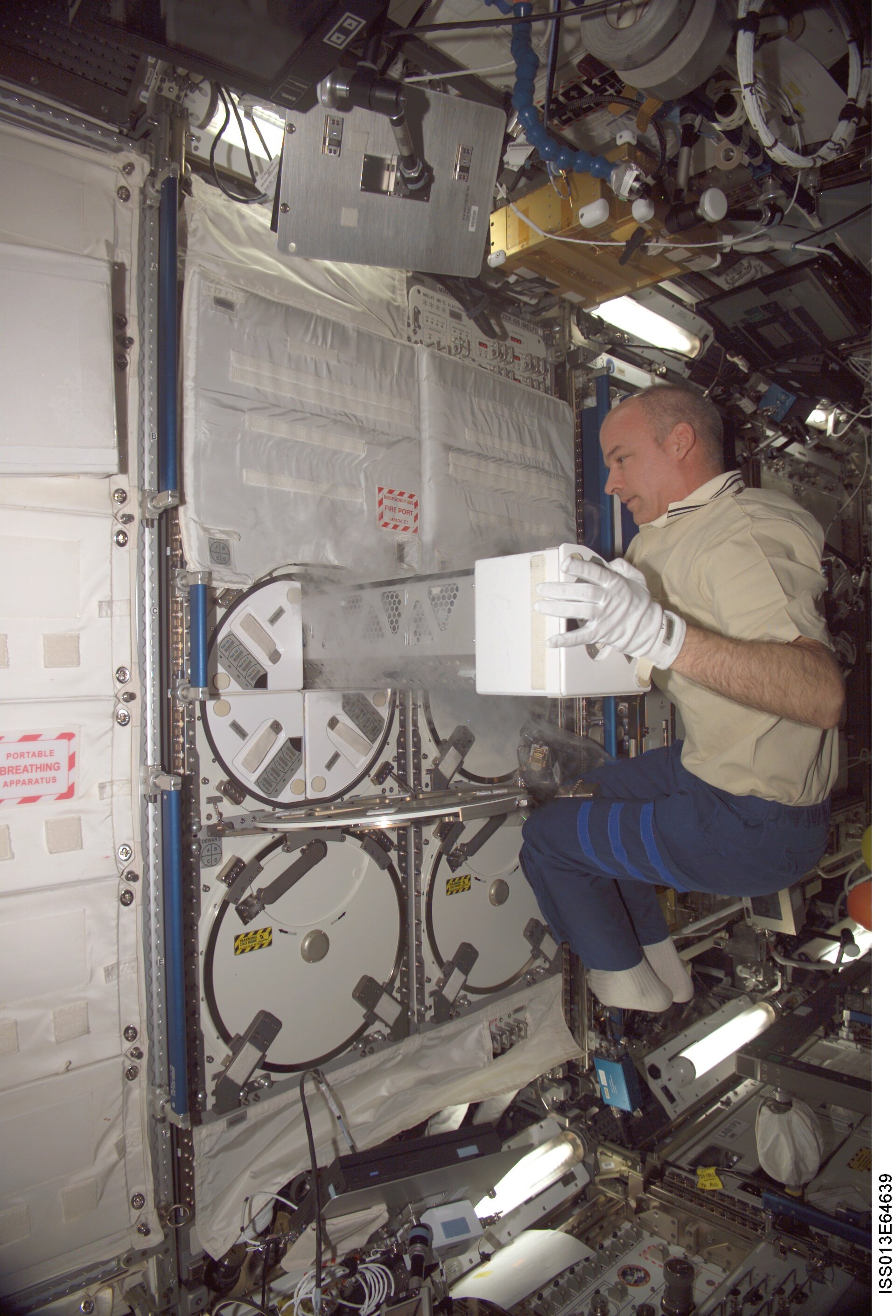 MELFI was installed on ISS in July