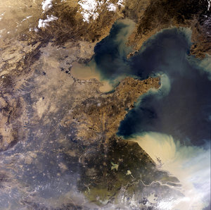 The Yellow Sea of China
