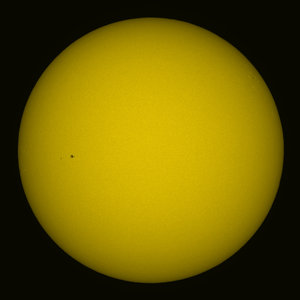 ISS transit in front of Sun