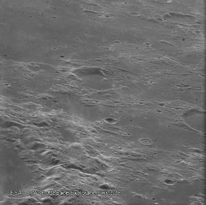 SMART-1 view of lunar surface