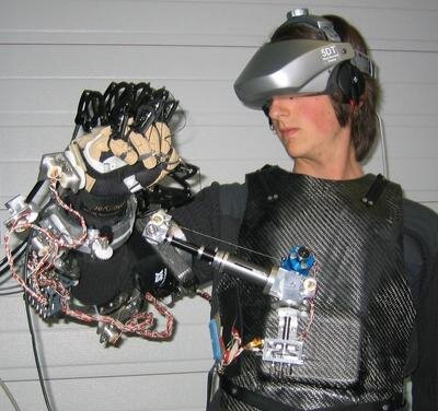 Telepresence with the ESA Exoskeleton