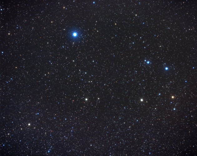 Antennae in southern constellation of Corvus