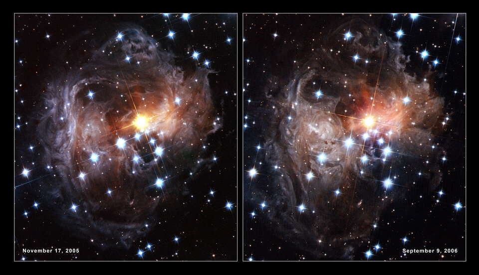 Hubble’s views of V838 Monocerotis light echo