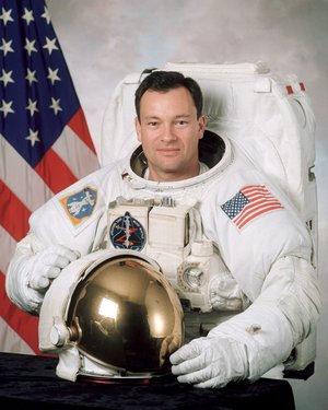 NASA astronaut Michael E. Lopez-Alegria