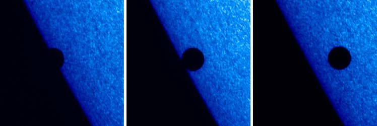 2006 Mercury transit as imaged by Hinode (Solar-B)