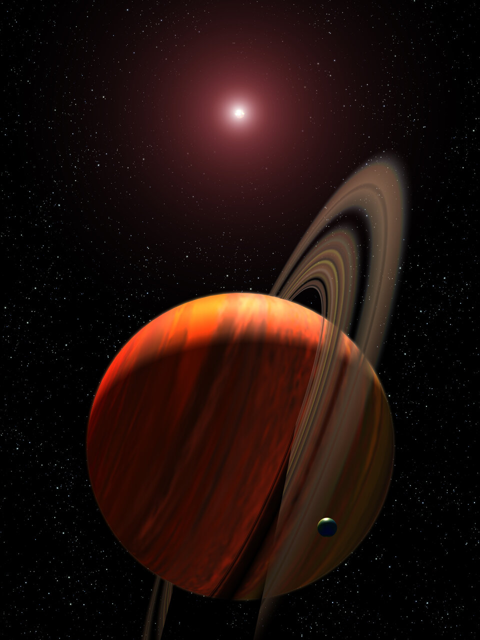 Des planètes gazeuses comme Jupiter tournent également autour d'autres étoiles