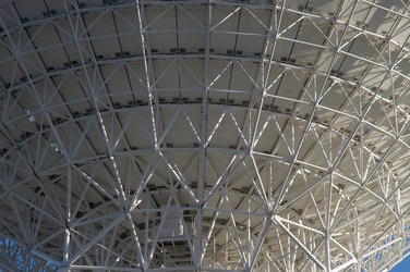 Cebreros Antenna - Detail view of the main dish structure