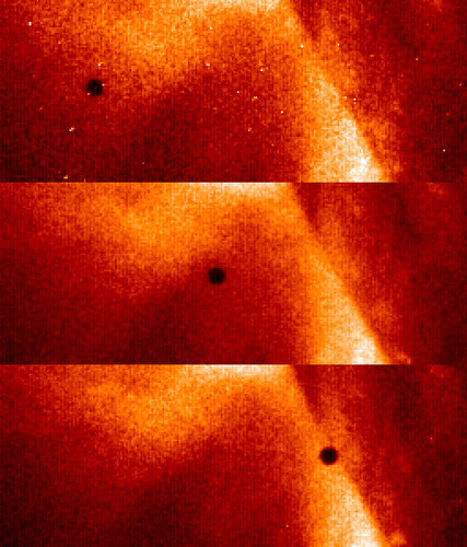 Close-ups on the 2006 Mercury transit by Hinode (Solar-B)