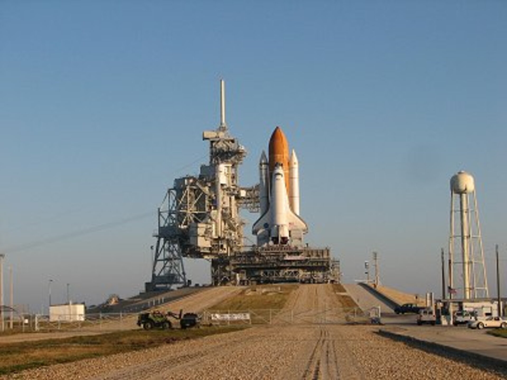 Discovery on the launchpad