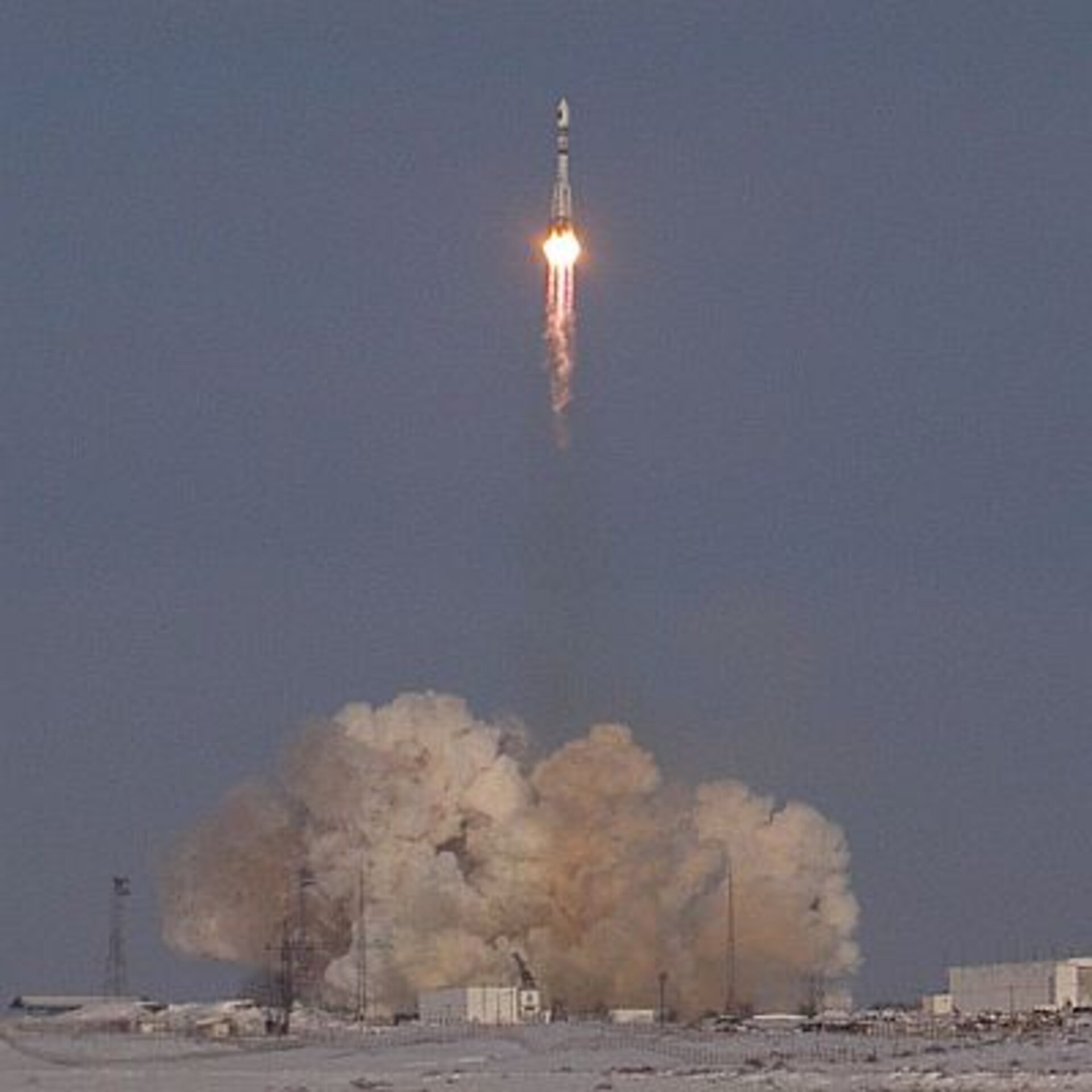 Lift off of Soyuz carrying GIOVE-A <br> 
