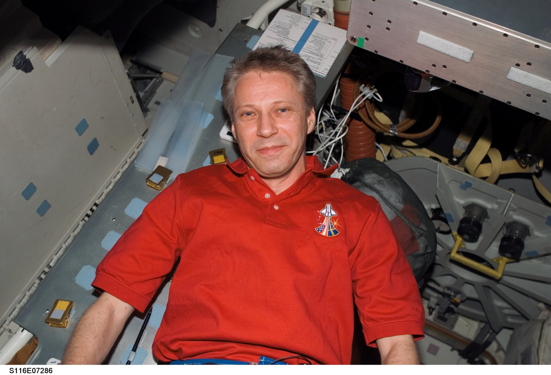 Eine Pressekonferenz mit den ESA-Astronaut Thomas Reiter