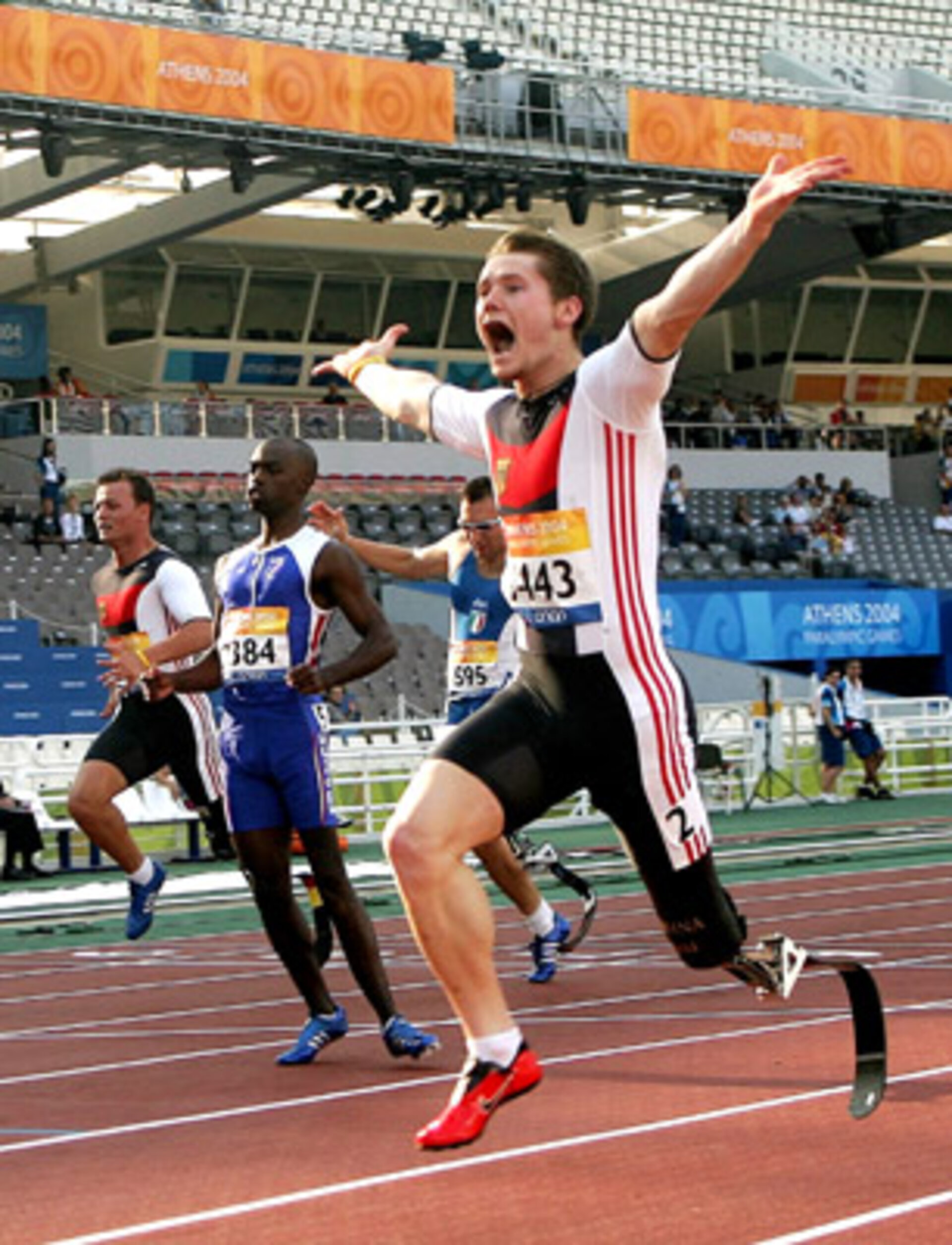 Paralympics 100 m sprint