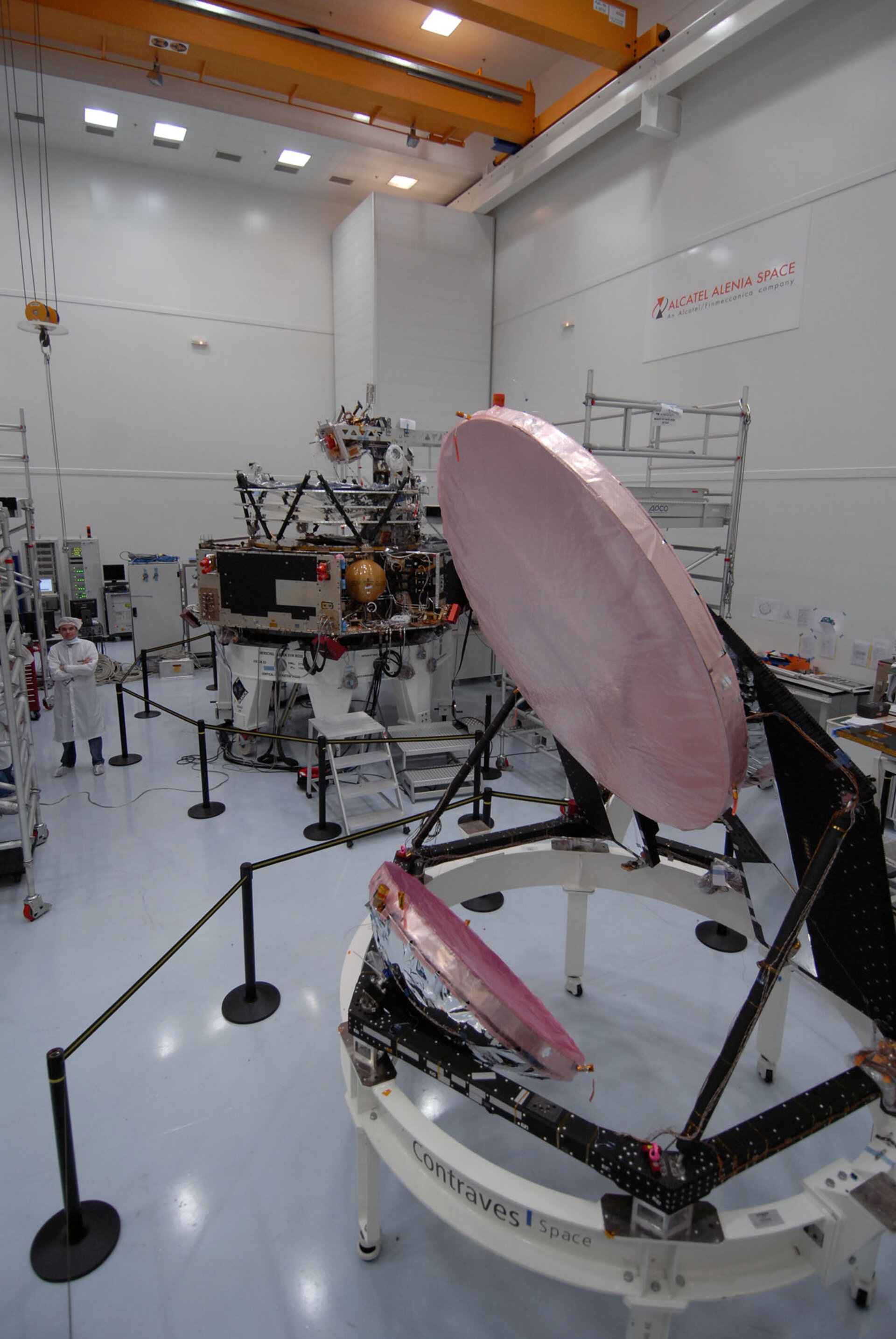 Planck satellite's mirrors