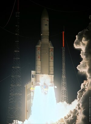 Ariane 5 ECA lift-off