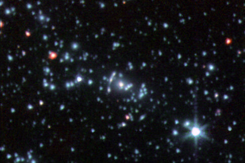 Infrared image of the galaxy Abell 2667