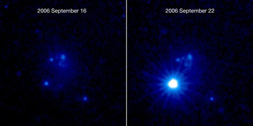 Magnetar Westerlund 1 before and after the ‘cosmic hiccup’