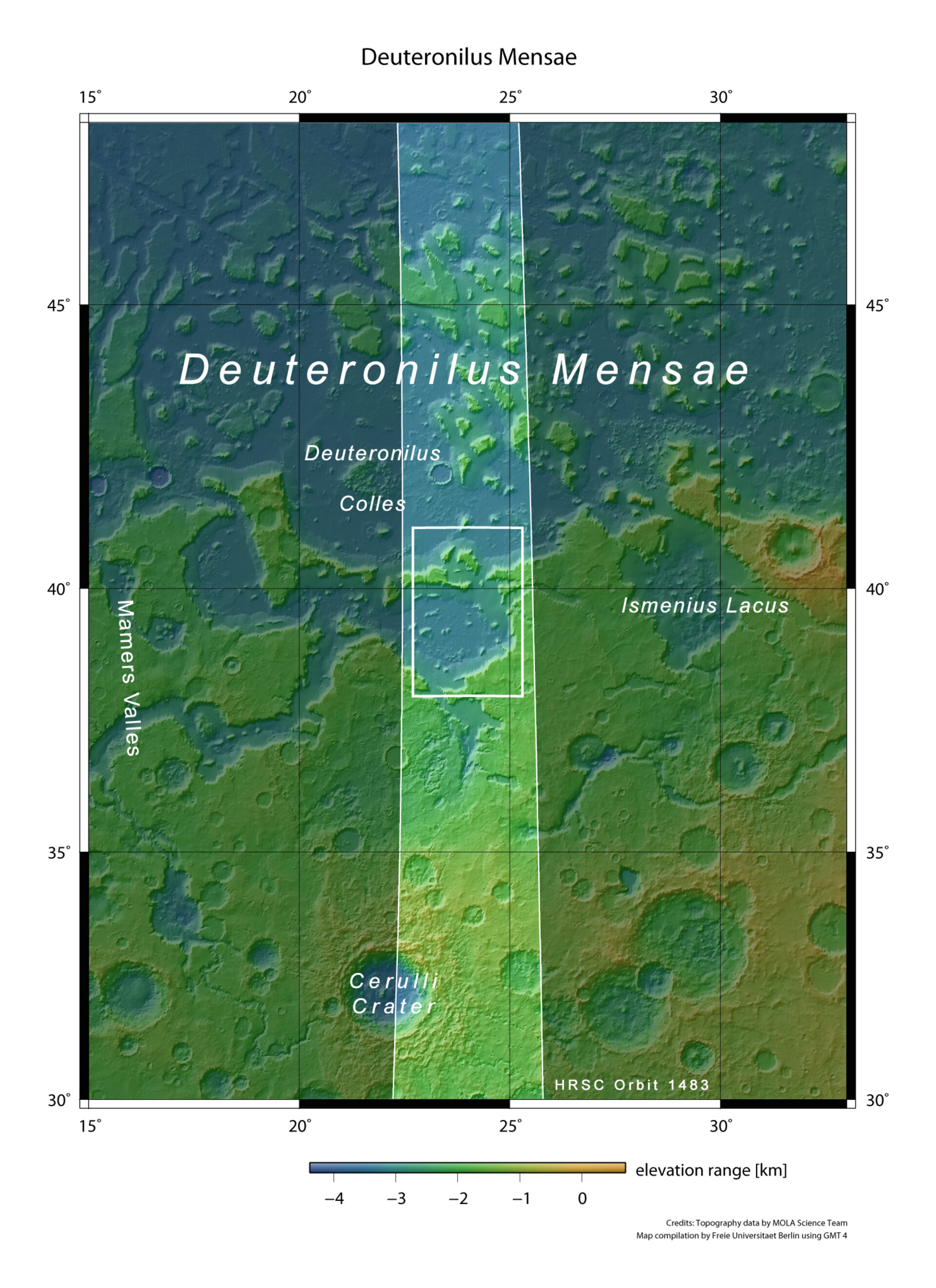 Deuteronilus Mensae seen in context