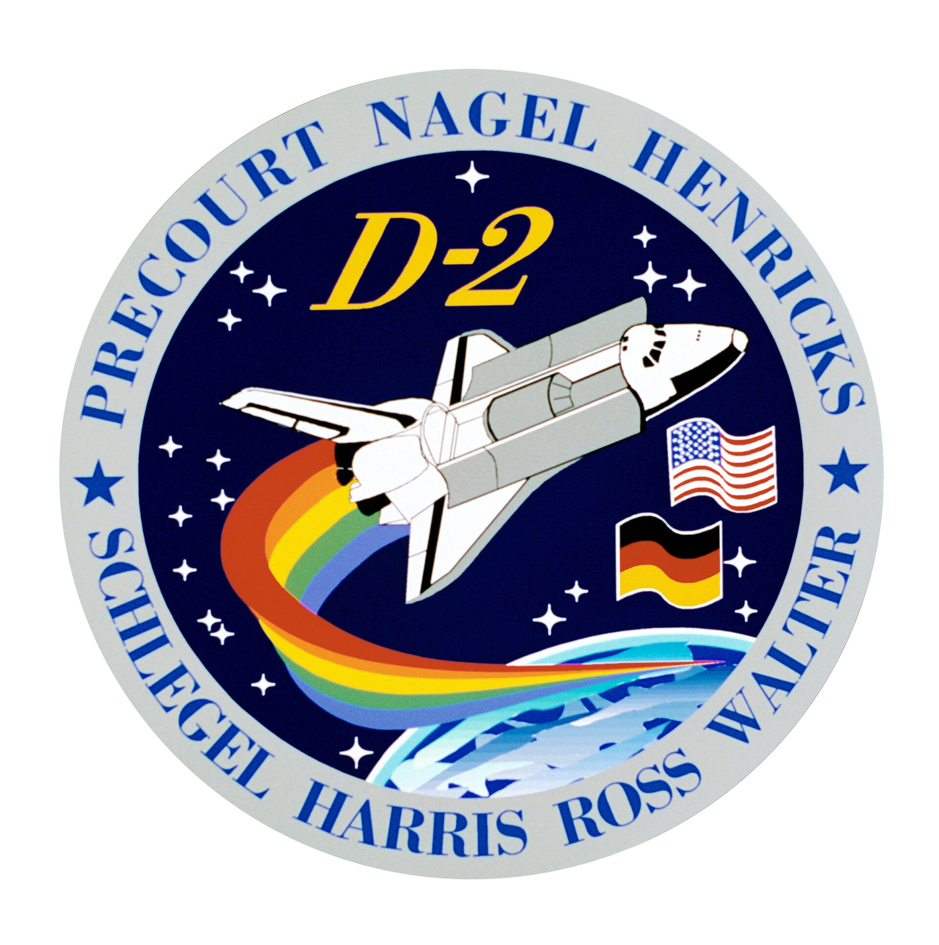 STS-55 patch, 1993