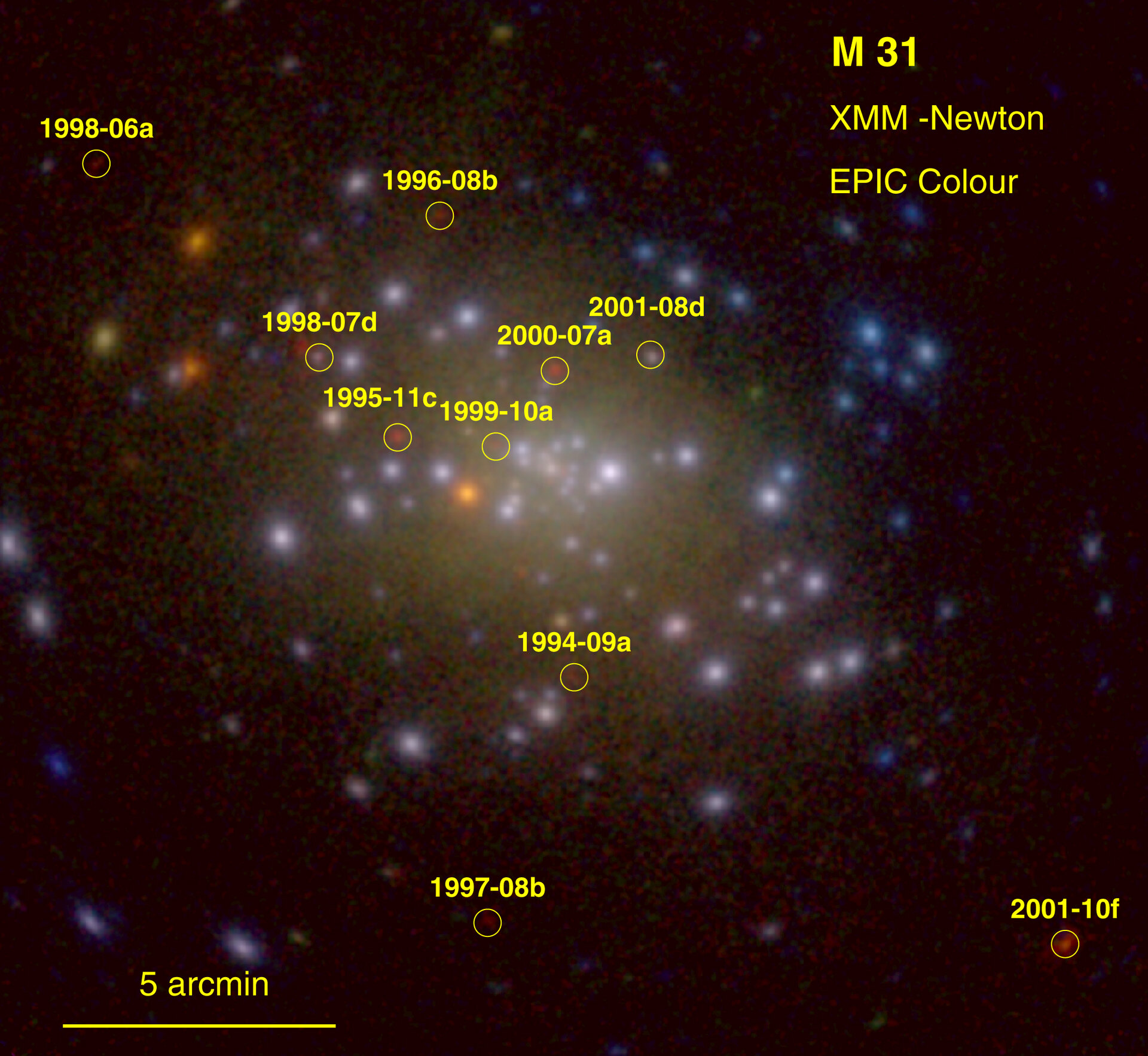 XMM-Newton image of M 31